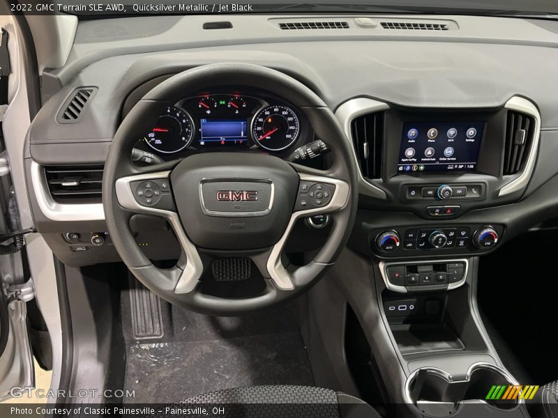 Quicksilver Metallic / Jet Black 2022 GMC Terrain SLE AWD