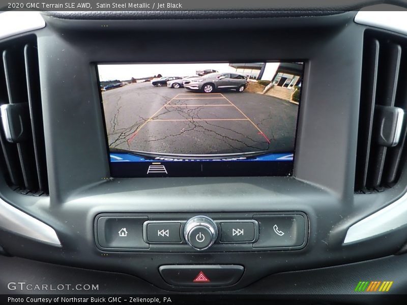 Satin Steel Metallic / Jet Black 2020 GMC Terrain SLE AWD