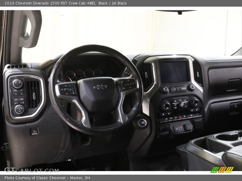 Black / Jet Black 2019 Chevrolet Silverado 1500 RST Crew Cab 4WD