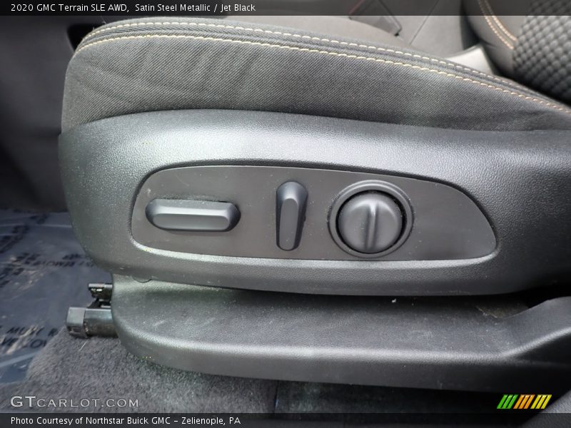 Satin Steel Metallic / Jet Black 2020 GMC Terrain SLE AWD