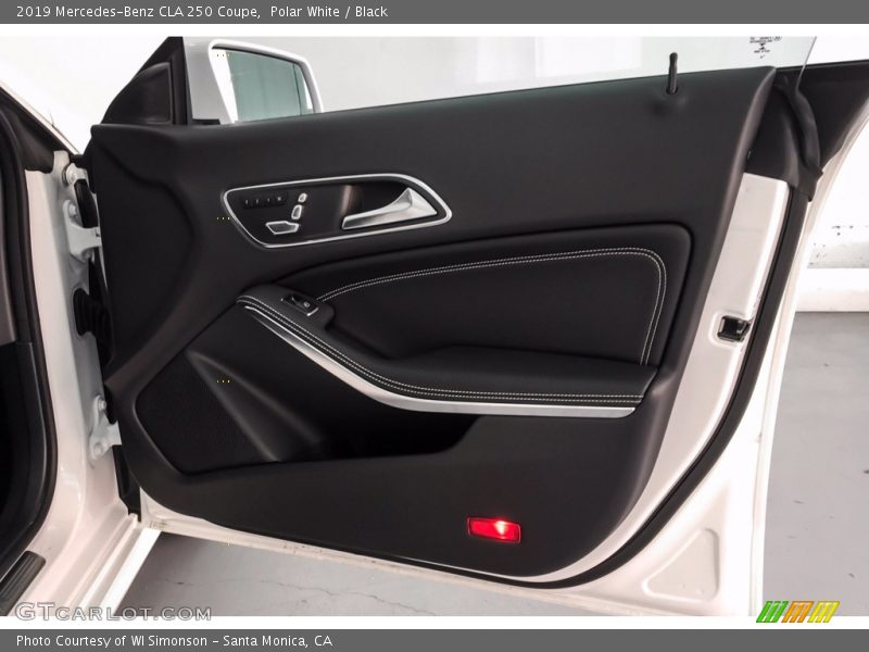Polar White / Black 2019 Mercedes-Benz CLA 250 Coupe