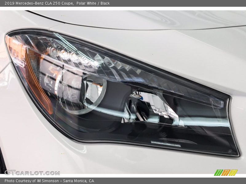 Polar White / Black 2019 Mercedes-Benz CLA 250 Coupe