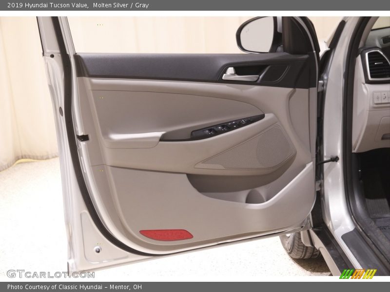 Molten Silver / Gray 2019 Hyundai Tucson Value