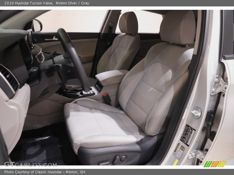 Molten Silver / Gray 2019 Hyundai Tucson Value
