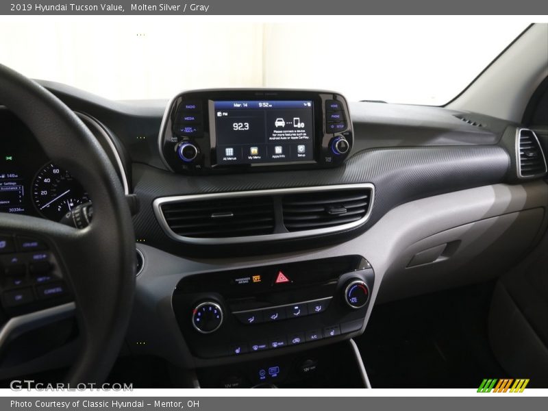 Molten Silver / Gray 2019 Hyundai Tucson Value