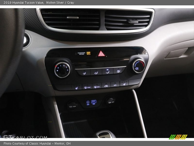 Molten Silver / Gray 2019 Hyundai Tucson Value