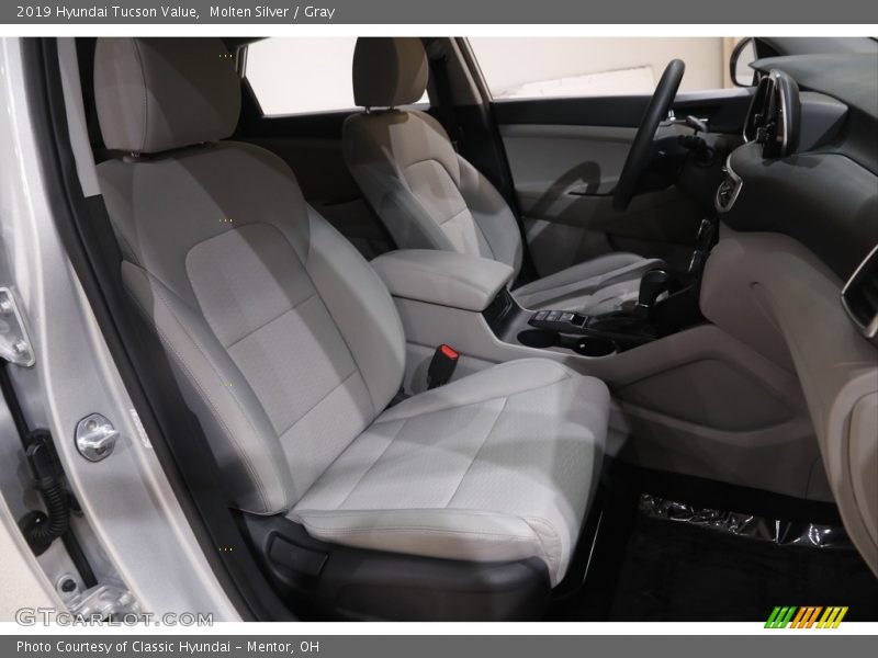 Molten Silver / Gray 2019 Hyundai Tucson Value