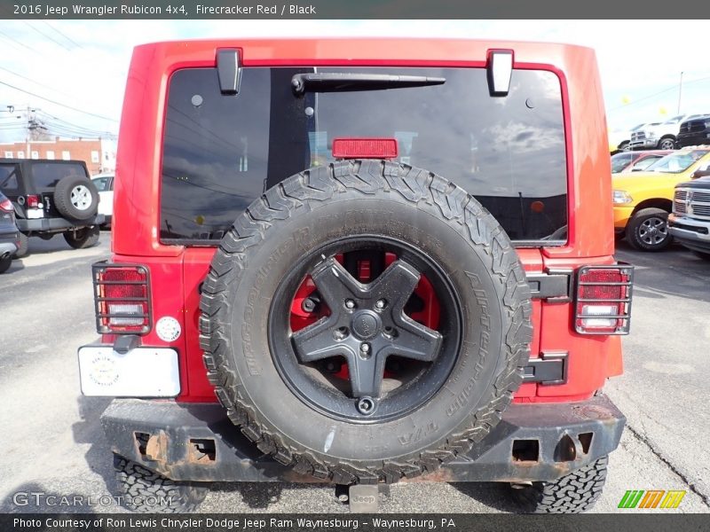 Firecracker Red / Black 2016 Jeep Wrangler Rubicon 4x4