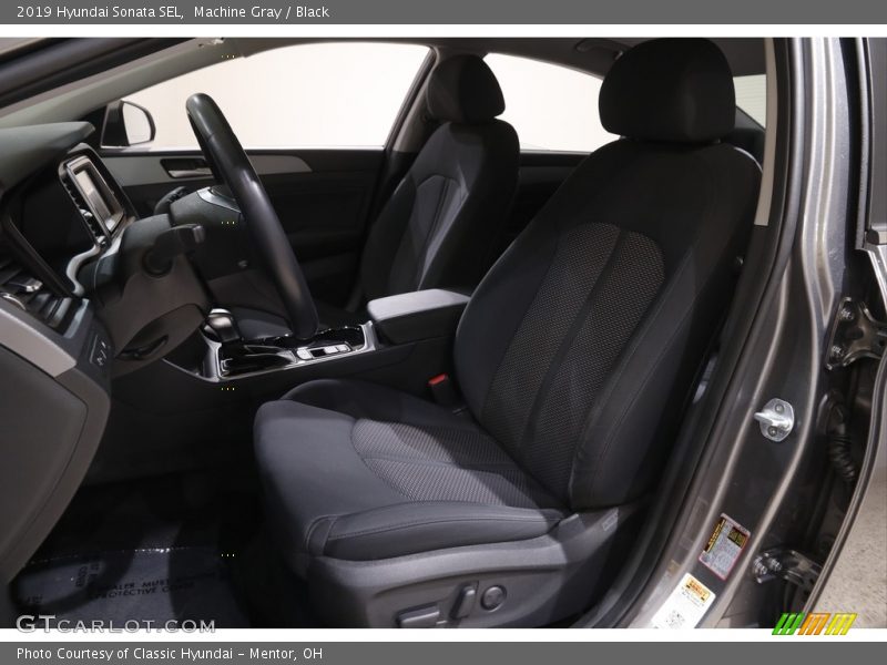 Machine Gray / Black 2019 Hyundai Sonata SEL