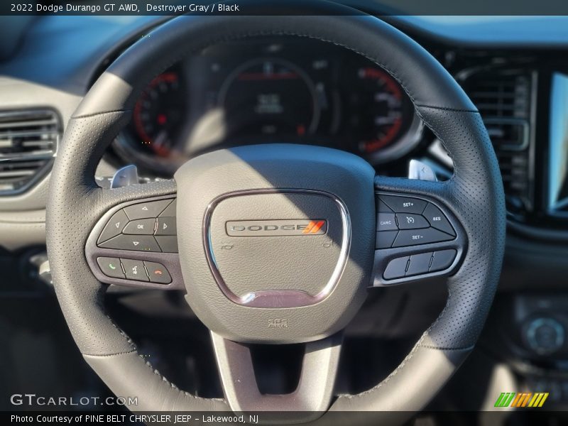 Destroyer Gray / Black 2022 Dodge Durango GT AWD