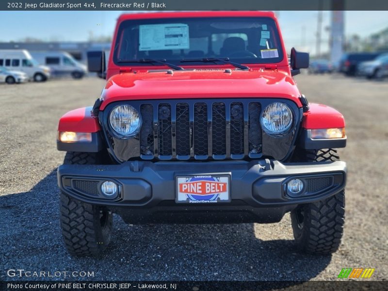 Firecracker Red / Black 2022 Jeep Gladiator Sport 4x4
