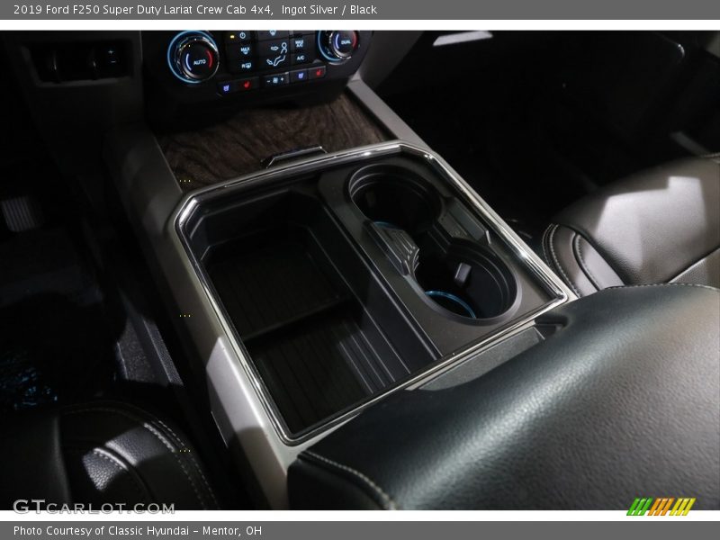 Ingot Silver / Black 2019 Ford F250 Super Duty Lariat Crew Cab 4x4