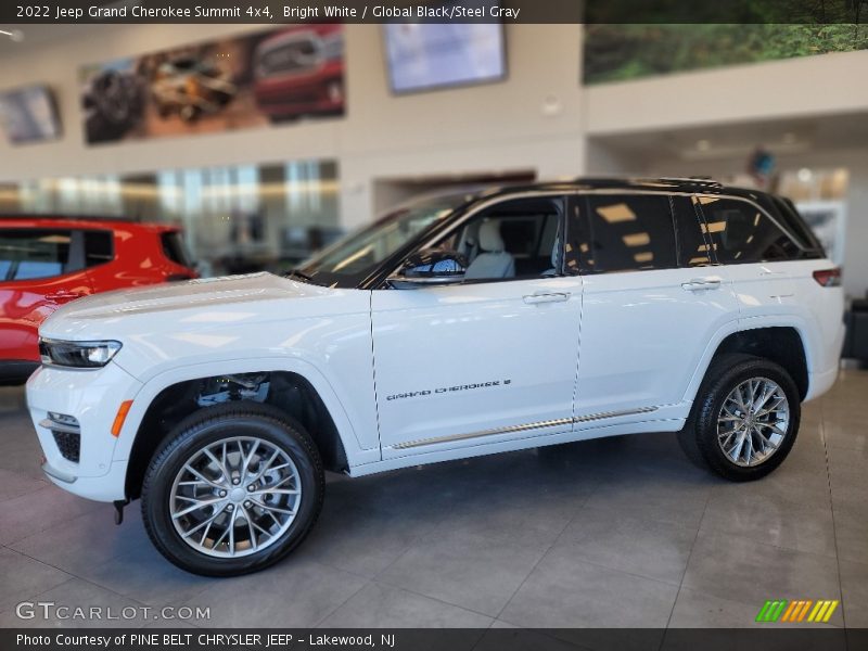 Bright White / Global Black/Steel Gray 2022 Jeep Grand Cherokee Summit 4x4