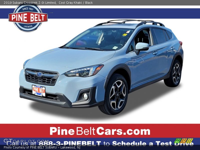 Cool Gray Khaki / Black 2019 Subaru Crosstrek 2.0i Limited