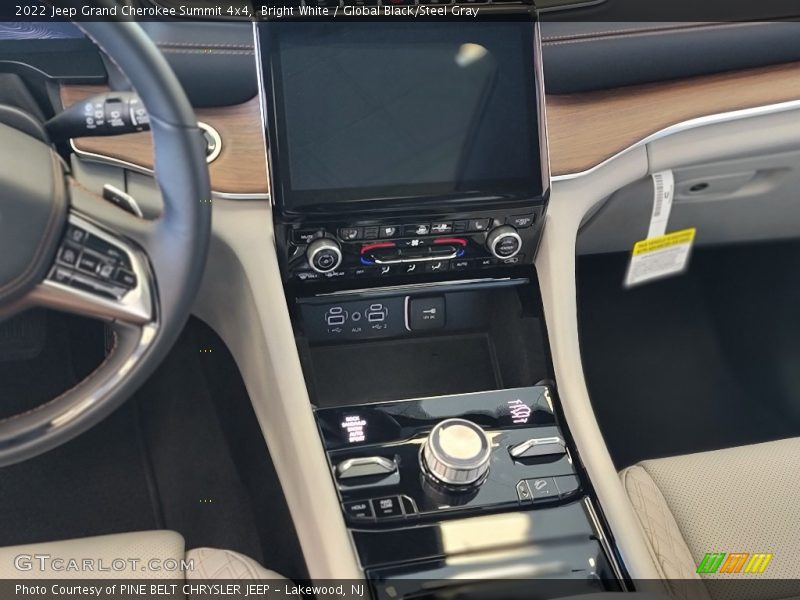Bright White / Global Black/Steel Gray 2022 Jeep Grand Cherokee Summit 4x4