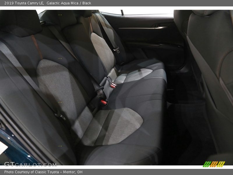 Galactic Aqua Mica / Black 2019 Toyota Camry LE
