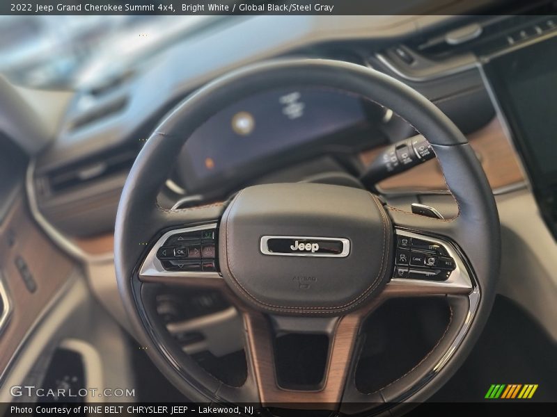 Bright White / Global Black/Steel Gray 2022 Jeep Grand Cherokee Summit 4x4