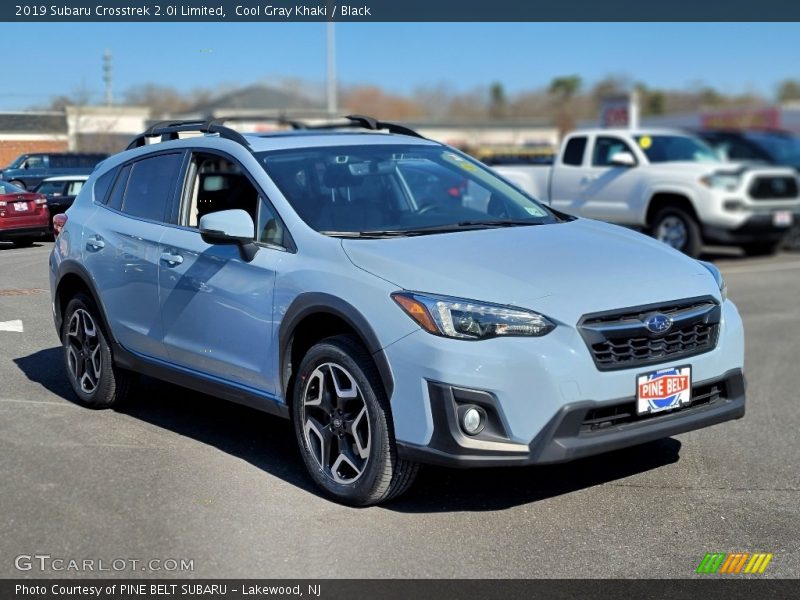 Cool Gray Khaki / Black 2019 Subaru Crosstrek 2.0i Limited