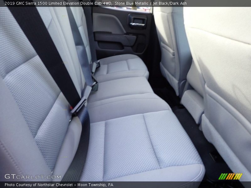 Stone Blue Metallic / Jet Black/Dark Ash 2019 GMC Sierra 1500 Limited Elevation Double Cab 4WD