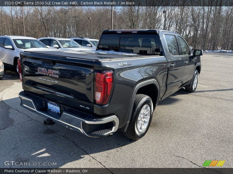 Carbon Black Metallic / Jet Black 2020 GMC Sierra 1500 SLE Crew Cab 4WD