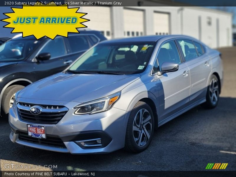 Ice Silver Metallic / Titanium Gray 2020 Subaru Legacy 2.5i Limited