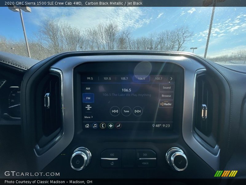 Carbon Black Metallic / Jet Black 2020 GMC Sierra 1500 SLE Crew Cab 4WD