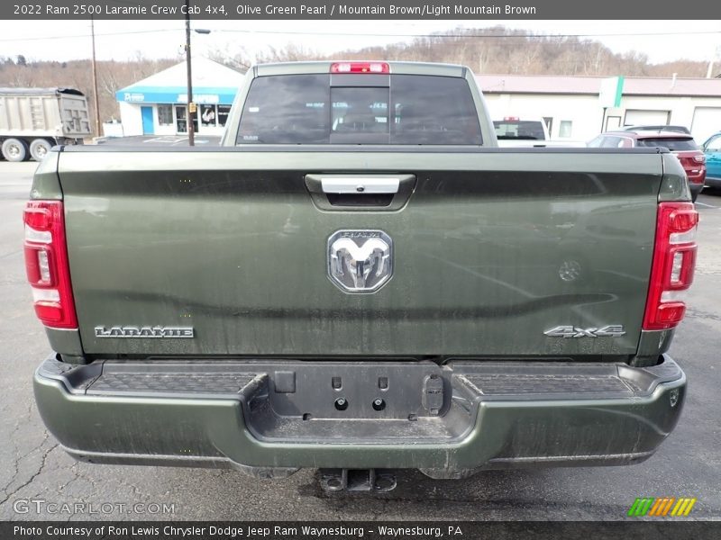 Olive Green Pearl / Mountain Brown/Light Mountain Brown 2022 Ram 2500 Laramie Crew Cab 4x4