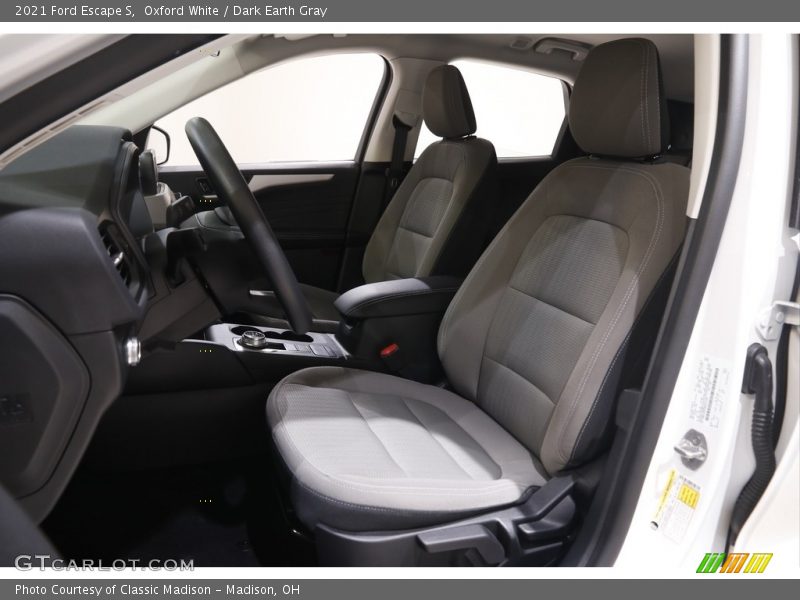  2021 Escape S Dark Earth Gray Interior