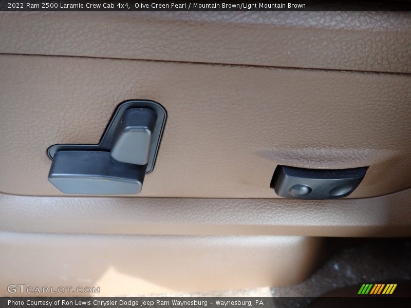 Olive Green Pearl / Mountain Brown/Light Mountain Brown 2022 Ram 2500 Laramie Crew Cab 4x4