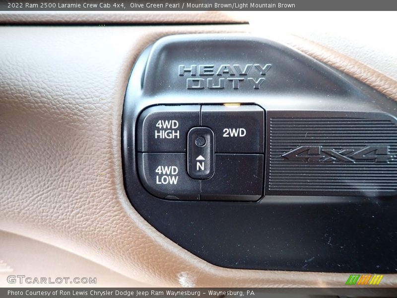 Olive Green Pearl / Mountain Brown/Light Mountain Brown 2022 Ram 2500 Laramie Crew Cab 4x4