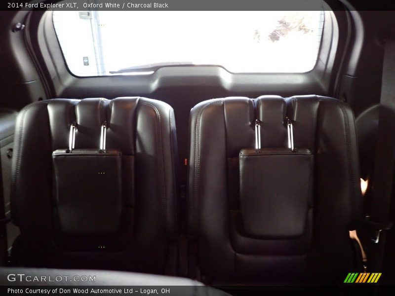 Oxford White / Charcoal Black 2014 Ford Explorer XLT