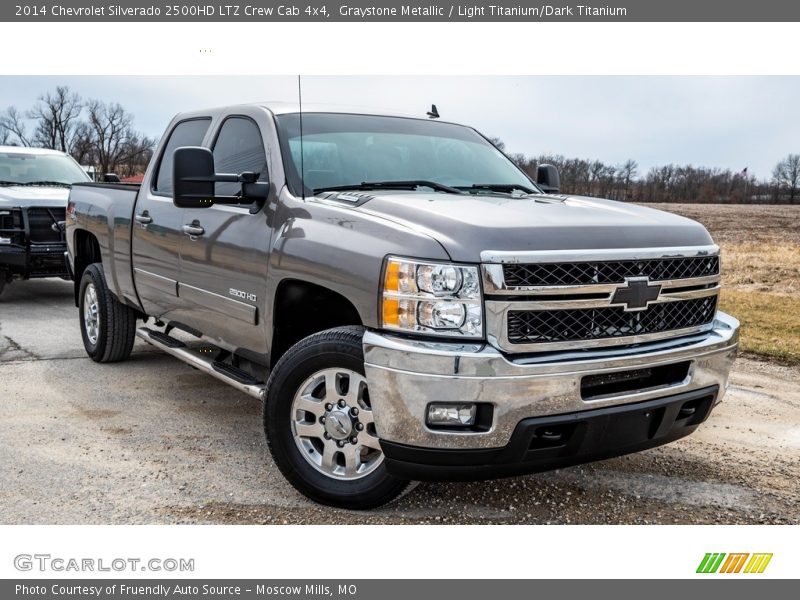 Graystone Metallic / Light Titanium/Dark Titanium 2014 Chevrolet Silverado 2500HD LTZ Crew Cab 4x4