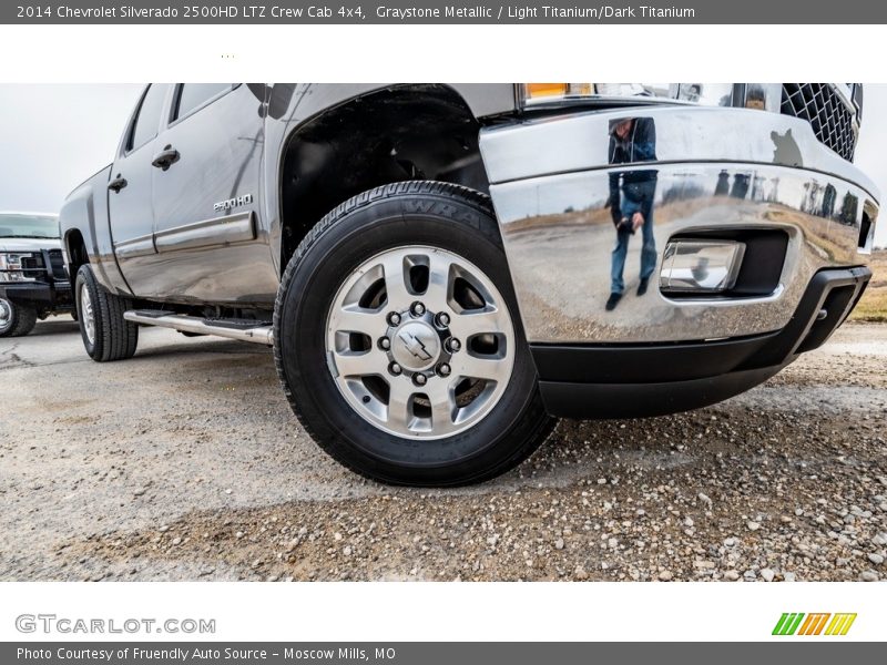 Graystone Metallic / Light Titanium/Dark Titanium 2014 Chevrolet Silverado 2500HD LTZ Crew Cab 4x4