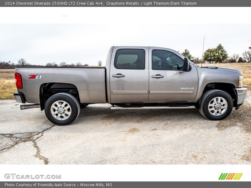 Graystone Metallic / Light Titanium/Dark Titanium 2014 Chevrolet Silverado 2500HD LTZ Crew Cab 4x4