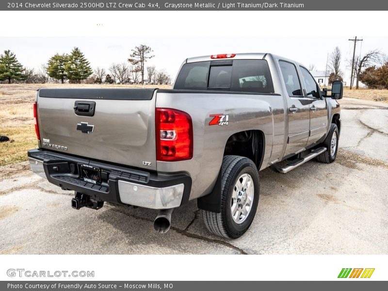 Graystone Metallic / Light Titanium/Dark Titanium 2014 Chevrolet Silverado 2500HD LTZ Crew Cab 4x4