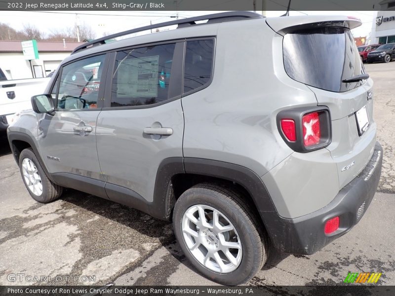 Sting-Gray / Black 2022 Jeep Renegade Latitude 4x4