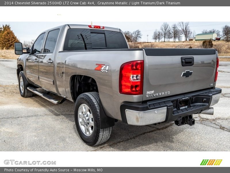 Graystone Metallic / Light Titanium/Dark Titanium 2014 Chevrolet Silverado 2500HD LTZ Crew Cab 4x4