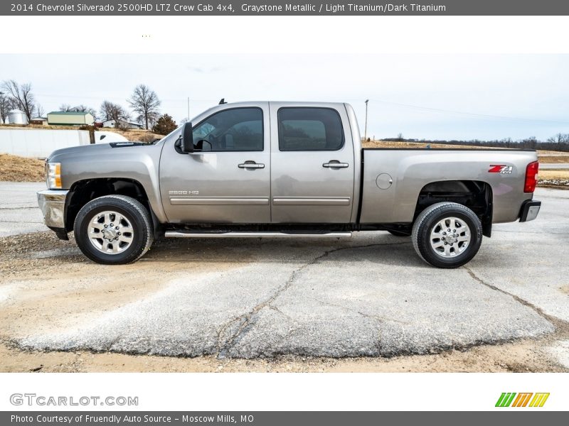 Graystone Metallic / Light Titanium/Dark Titanium 2014 Chevrolet Silverado 2500HD LTZ Crew Cab 4x4