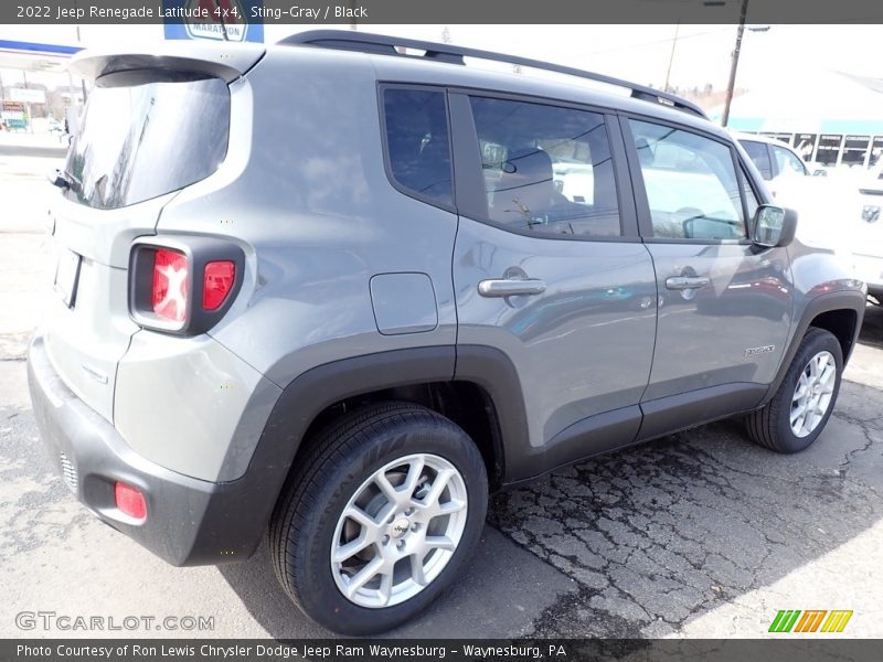 Sting-Gray / Black 2022 Jeep Renegade Latitude 4x4