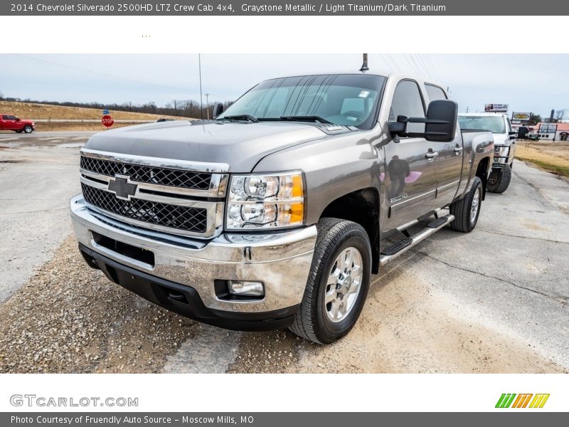 Graystone Metallic / Light Titanium/Dark Titanium 2014 Chevrolet Silverado 2500HD LTZ Crew Cab 4x4