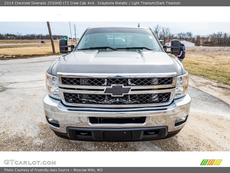 Graystone Metallic / Light Titanium/Dark Titanium 2014 Chevrolet Silverado 2500HD LTZ Crew Cab 4x4