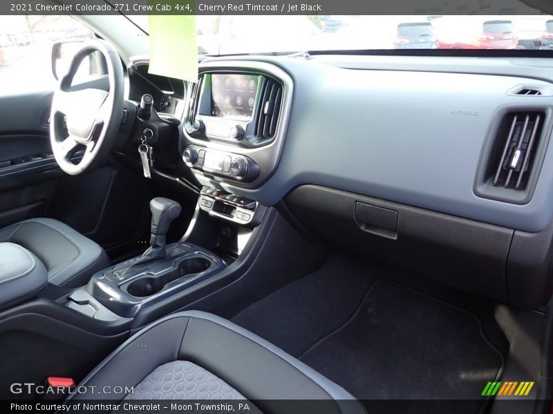 Cherry Red Tintcoat / Jet Black 2021 Chevrolet Colorado Z71 Crew Cab 4x4