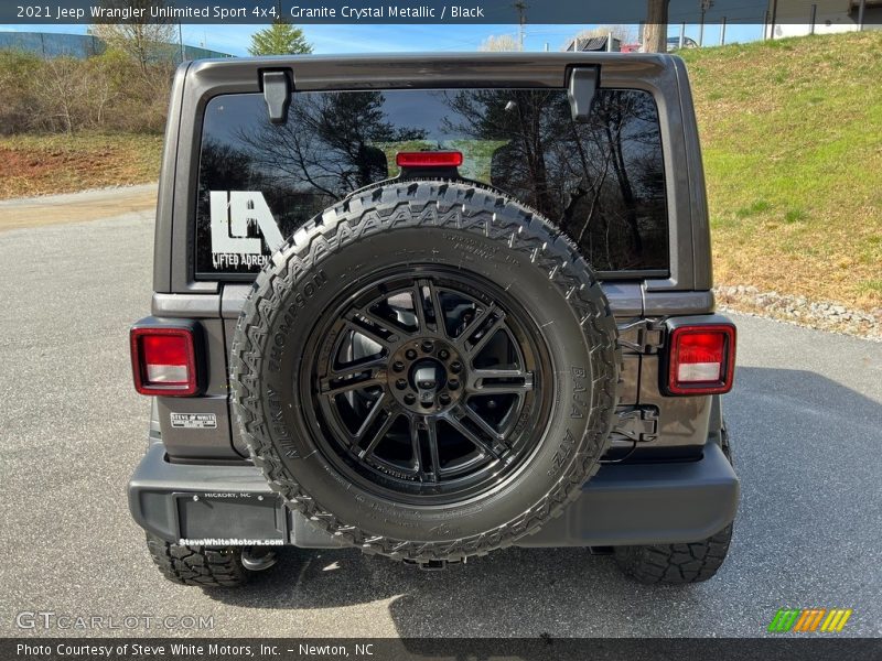 Granite Crystal Metallic / Black 2021 Jeep Wrangler Unlimited Sport 4x4