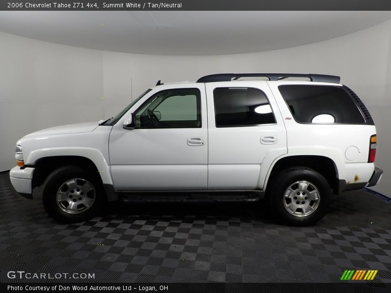Summit White / Tan/Neutral 2006 Chevrolet Tahoe Z71 4x4