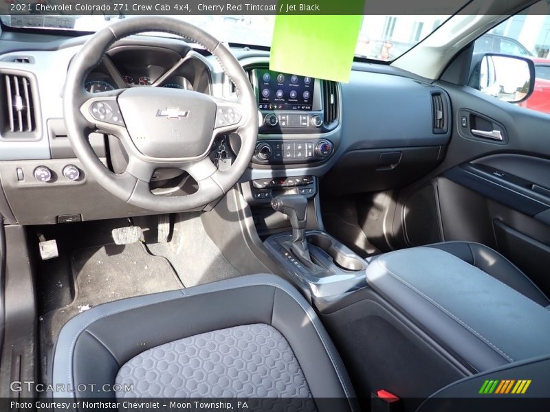Cherry Red Tintcoat / Jet Black 2021 Chevrolet Colorado Z71 Crew Cab 4x4