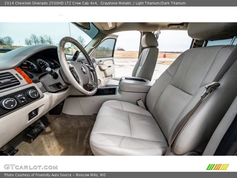 Graystone Metallic / Light Titanium/Dark Titanium 2014 Chevrolet Silverado 2500HD LTZ Crew Cab 4x4
