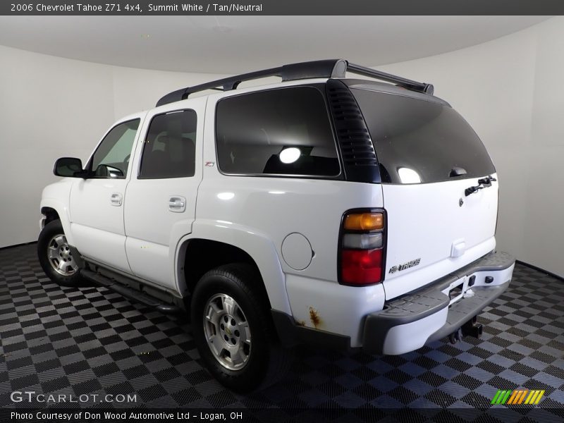 Summit White / Tan/Neutral 2006 Chevrolet Tahoe Z71 4x4