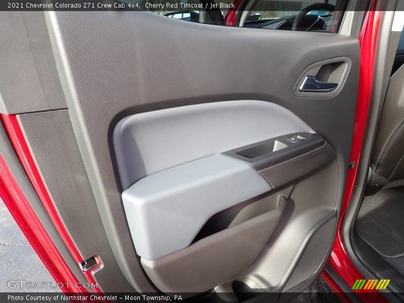 Cherry Red Tintcoat / Jet Black 2021 Chevrolet Colorado Z71 Crew Cab 4x4
