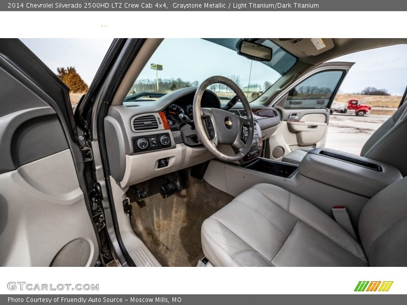 Graystone Metallic / Light Titanium/Dark Titanium 2014 Chevrolet Silverado 2500HD LTZ Crew Cab 4x4