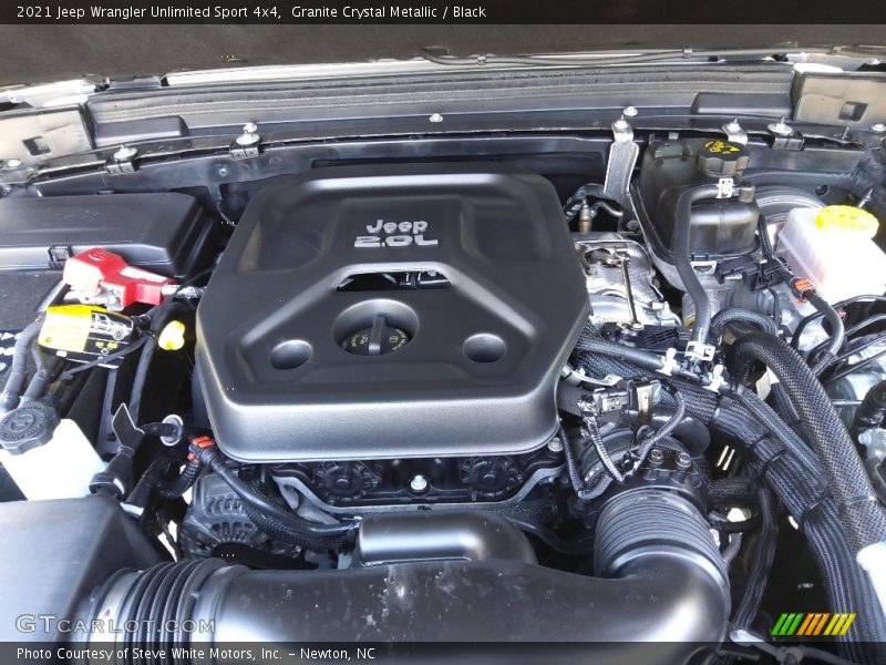 Granite Crystal Metallic / Black 2021 Jeep Wrangler Unlimited Sport 4x4